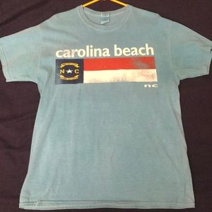 Blue Carolina Beach shirt